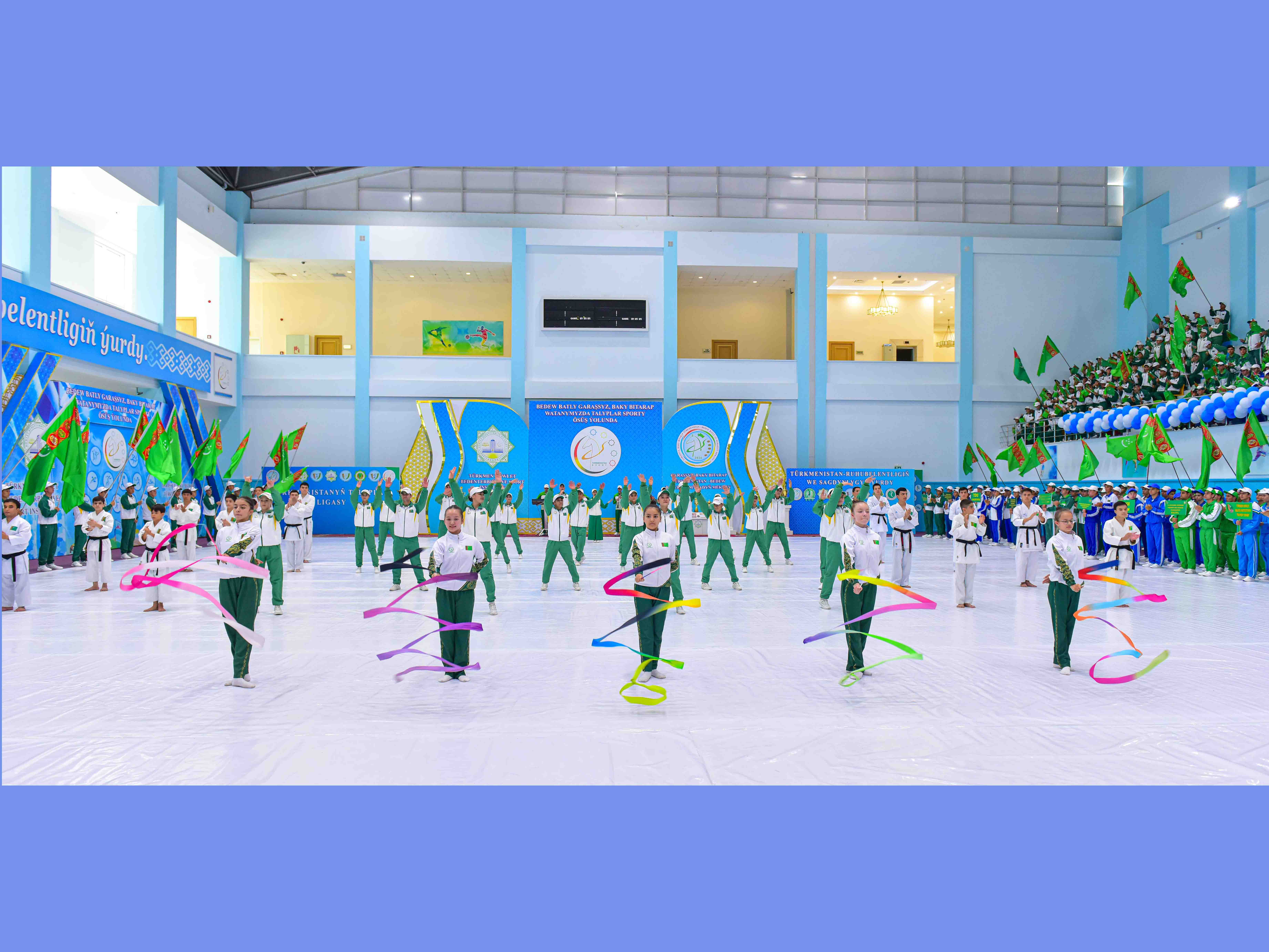 Mass sports competitions among students launched in honor of the 35th anniversary of Independence